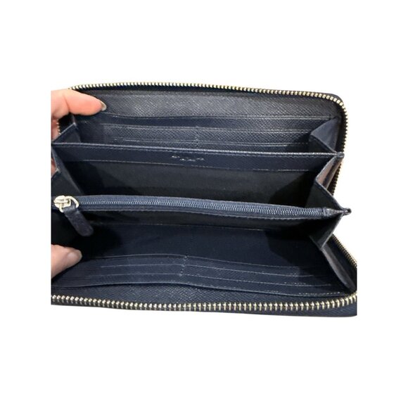 Coach City Zip Tote and Wallet in Badlands Floral With Silver Hardware COA EUC - Picture 4 of 9